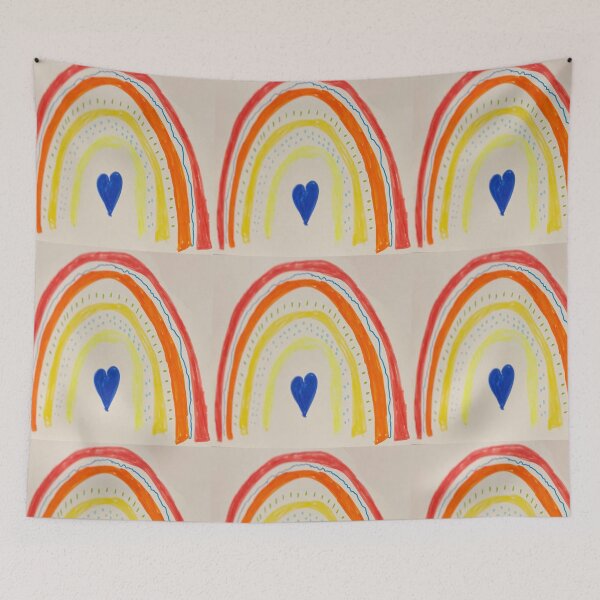 Item preview, PRIMARY COLORS BOHO RAINBOW designed and sold by RetroPlaceee.