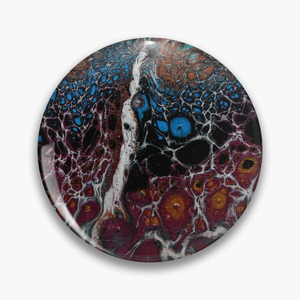 Item preview, Abstract Fluid art, acrylic pour designed and sold by Dreamscape Eclectic .