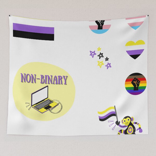 Item preview, Transgender Non-Binary - Queer Pride Multipack designed and sold by Koiboi11.