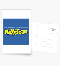 Monster Pokemon Postcards