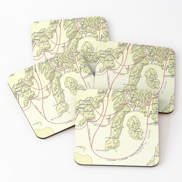 Item preview, Vintage Map of Kintyre, Islay & Arran, 1888 designed and sold by yourscotland.