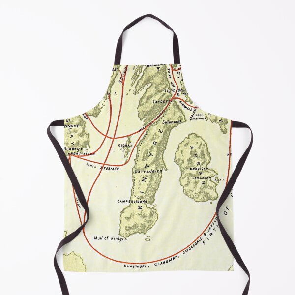 Item preview, Vintage Map of Kintyre, Islay & Arran, 1888 designed and sold by yourscotland.