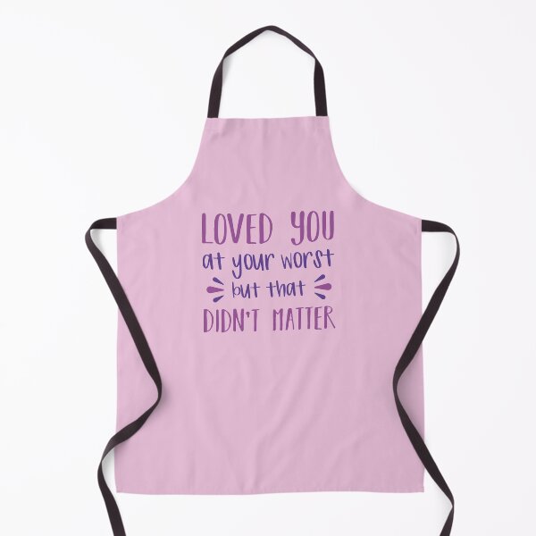 Item preview, Loved You At Your Worst But That Didn't Matter (Pink BG) designed and sold by FilipeFerreira.