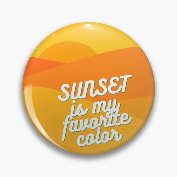 Item preview, Sunset is my favorite color (orange) designed and sold by CaitU.