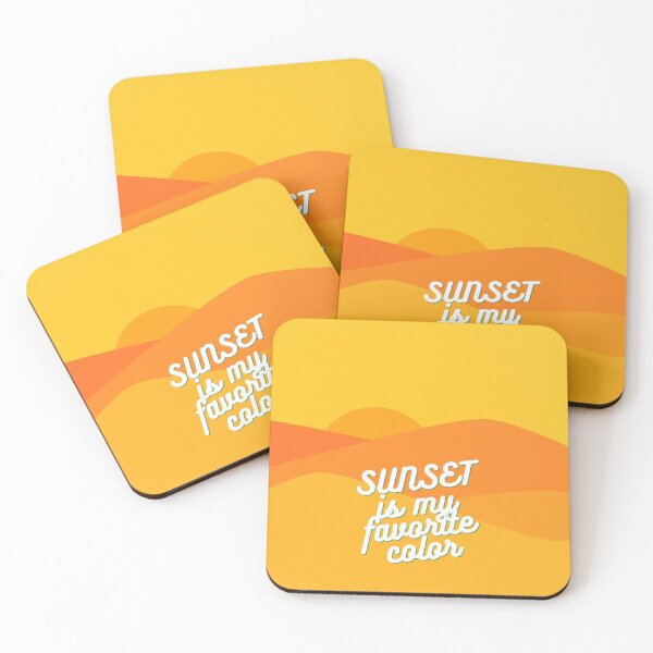 Item preview, Sunset is my favorite color (orange) designed and sold by CaitU.