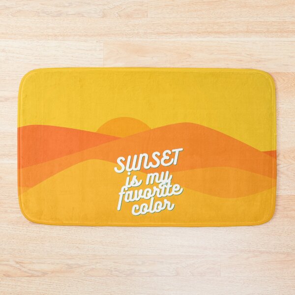 Item preview, Sunset is my favorite color (orange) designed and sold by CaitU.