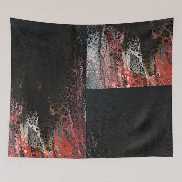 Item preview, Abstract Fluid art, acrylic pour designed and sold by Dreamscape Eclectic .