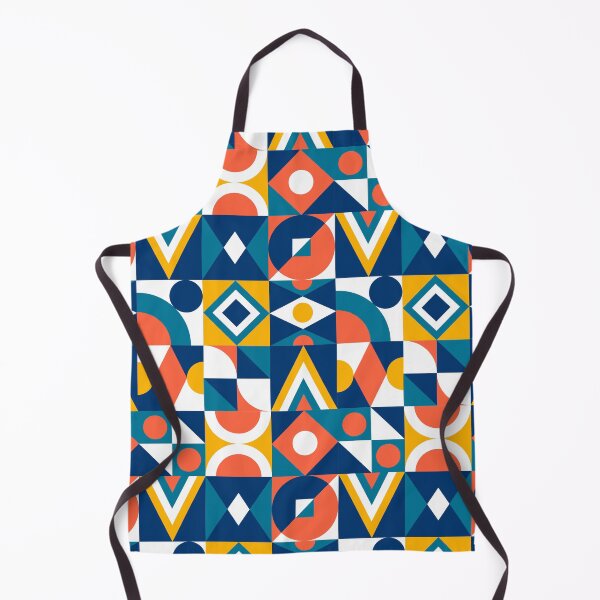 Item preview, Mid Century Geometric Shapes Pattern #3 designed and sold by AanmahStore.