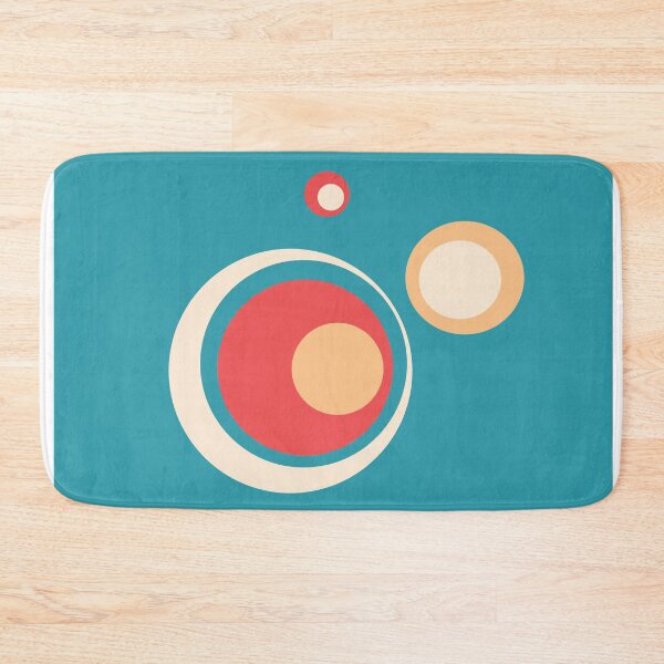 Item preview, Abstract Print Blue Red Beige  designed and sold by BeatrisVeres.