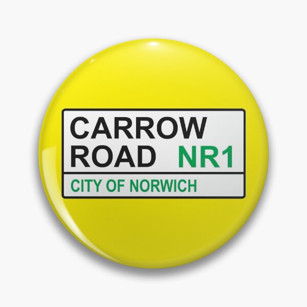 Item preview, Norwich City Football Team Carrow Road Street Sign designed and sold by DelfDesign.