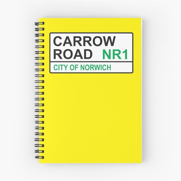 Item preview, Norwich City Football Team Carrow Road Street Sign designed and sold by DelfDesign.