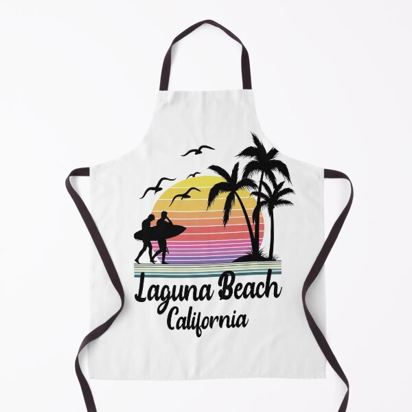 Item preview, Laguna Beach California Seaside Retro Sunset designed and sold by Home-Spirit.