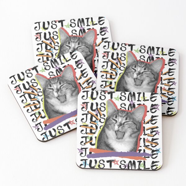 Item preview, Just Smile designed and sold by Typography & Streetwear.