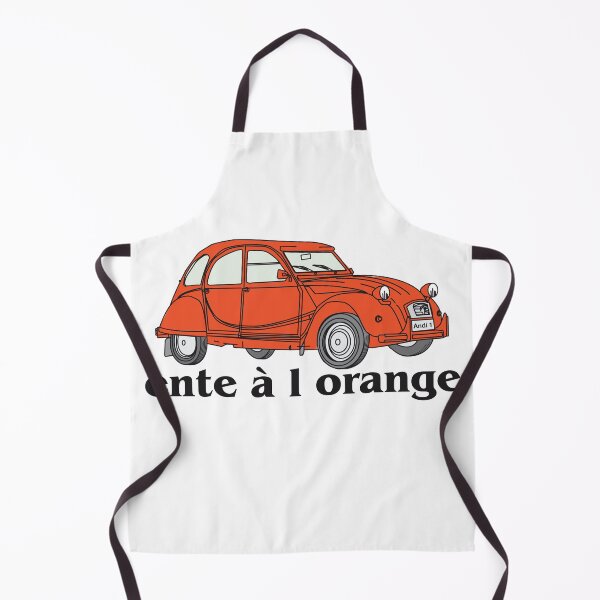 Item preview, Retro 2cv duck a l Orange Döschwo saying designed and sold by 2CV-Oldtimers.