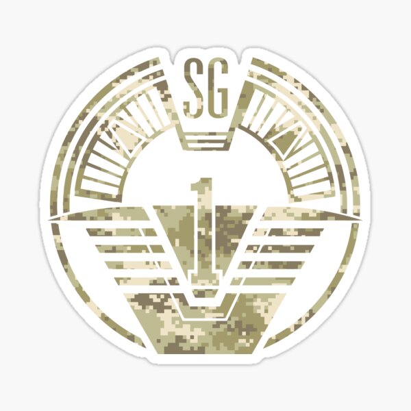 Autocollant camouflage Stargate SG1 Sticker