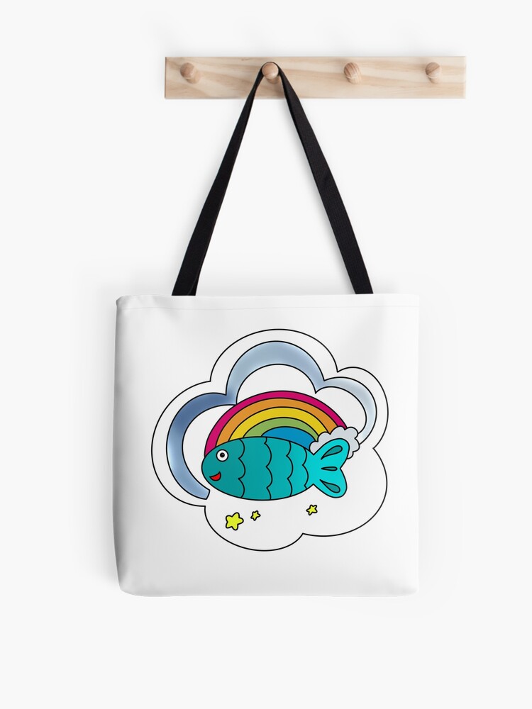 Fish upon the sky - Fish clip  Tote Bag for Sale by Everything