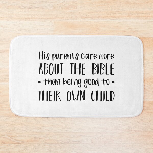 Item preview, His Parents Care More About The Bible designed and sold by FilipeFerreira.