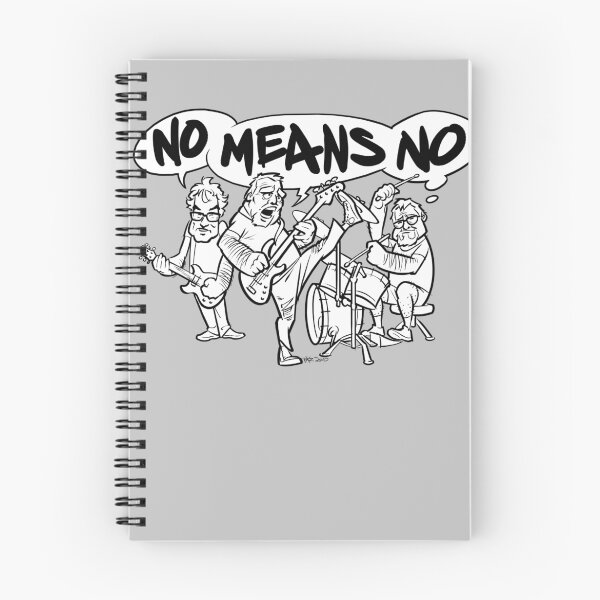 Item preview, NoMeansNo Cartoon designed and sold by Pawel Zawislak.