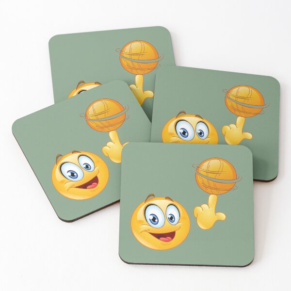 Item preview, Spinning Basketball Emoji Emoticon designed and sold by Yael Weiss.