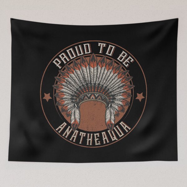 Item preview, Native American Tribe Indigenous People :Proud to be Native American anatheaqua Tribe Headdress- Native American Shirt- first nation anatheaqua shirt- anatheaqua Gift designed and sold by nativeStor.