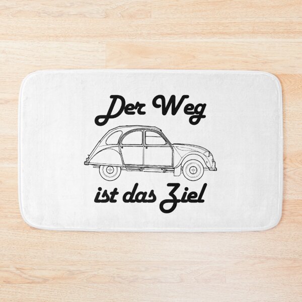 Item preview, Retro 2CV duck The journey is the goal saying designed and sold by 2CV-Oldtimers.