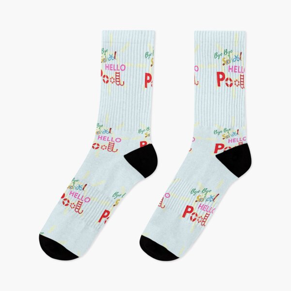Item preview, Bye bye school hello pool designed and sold by les3soleils.