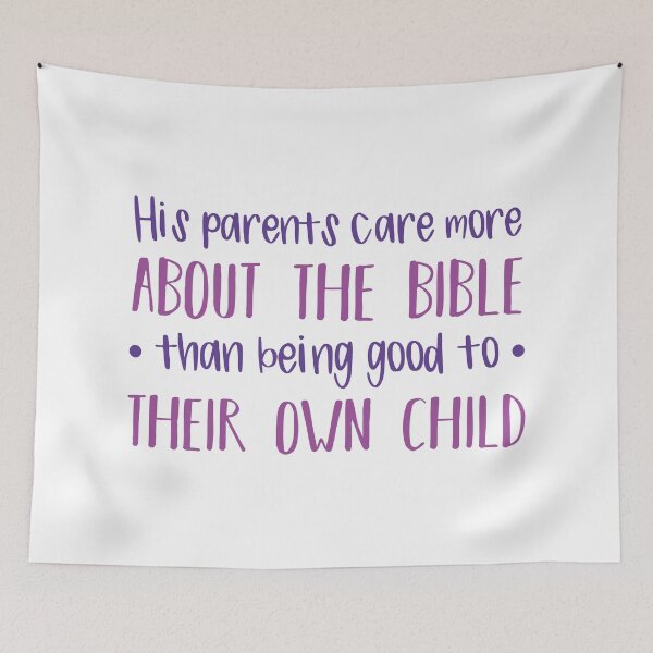 Item preview, His Parents Care More About The Bible (Colors) designed and sold by FilipeFerreira.