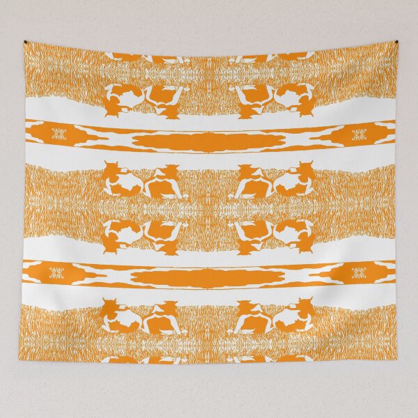 Item preview, Cows In the Field Orange and White, Koeien, Samuel Jessurun de Mesquita designed and sold by SpiritGifts.