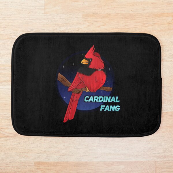 Cardinal Fang Bath Mat
