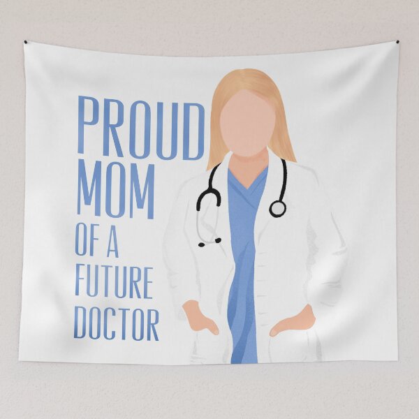Item preview, Proud Mom Of a Future Doctor Quote  designed and sold by crizzysketch.