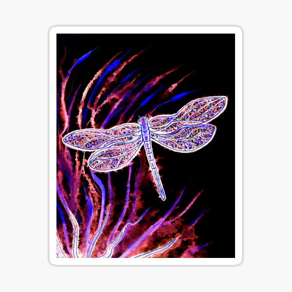 Midnight Flight Sticker
