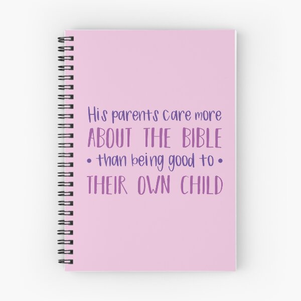 Item preview, His Parents Care More About The Bible (Pink BG) designed and sold by FilipeFerreira.