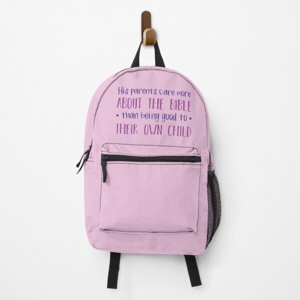 Item preview, His Parents Care More About The Bible (Pink BG) designed and sold by FilipeFerreira.