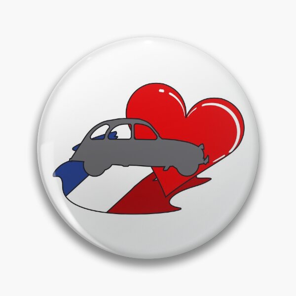 Item preview, Retro 2CVEnte france french flag Döschwo designed and sold by 2CV-Oldtimers.