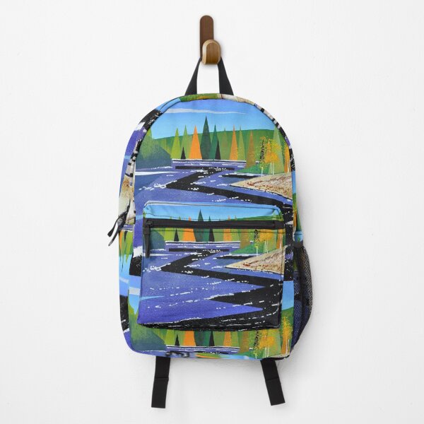 Item preview, Acrylic Abstract river designed and sold by mikemcglashon.