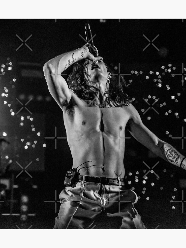 Poster Maneskin Damiano David Sur Toile - Décoration Murale Moderne