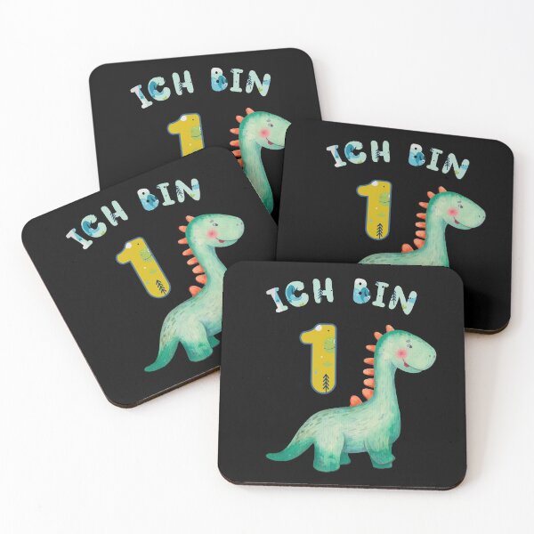 Artikelvorschau, Dinosauerier Ich bin 1 - Dino Kindergeburtstag entworfen und verkauft von Shirt-Designs.