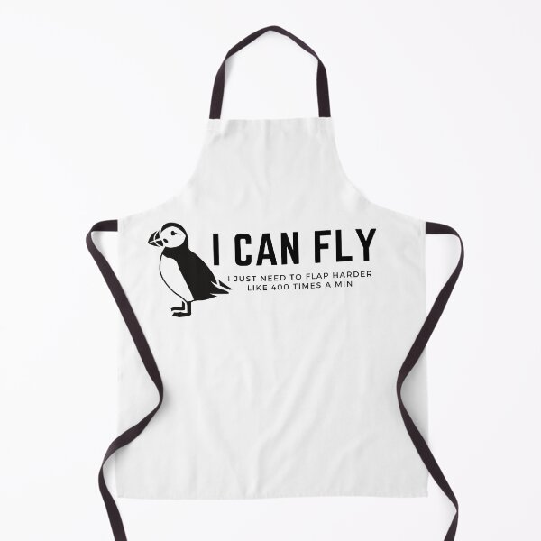 Item preview, Puffin Quote - I can fly, i just need to flap harder, like 400 times a min designed and sold by ThousandAutumns.