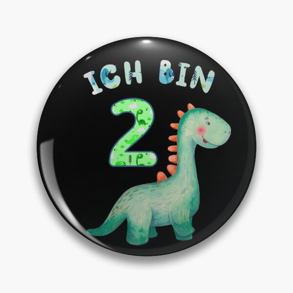 Artikelvorschau, Dinosauerier Ich bin 2 - Dino Kindergeburtstag entworfen und verkauft von Shirt-Designs.