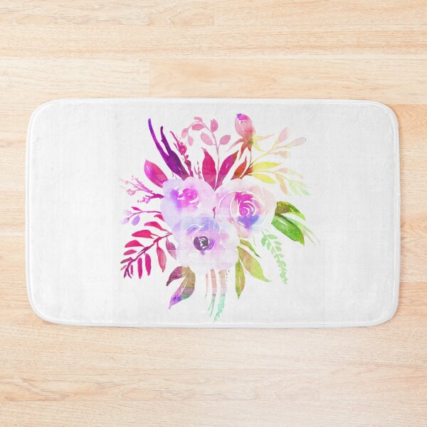 Item preview, Pretty Floral Flowers Print Bright Colorful designed and sold by Mary Riley.