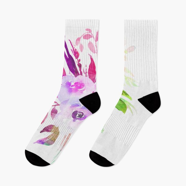Item preview, Pretty Floral Flowers Print Bright Colorful designed and sold by Mary Riley.