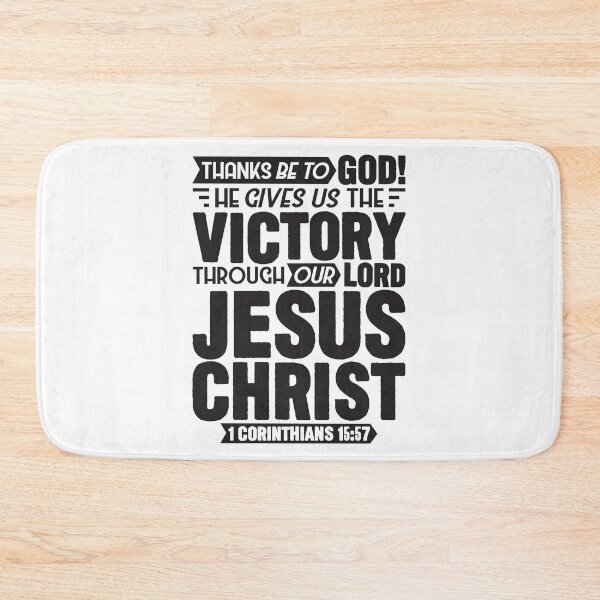 Item preview, 1 Corinthians 15:57 designed and sold by plushism.