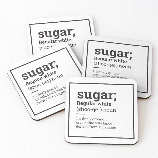Item preview, Sugar regular white designed and sold by TamGustam.