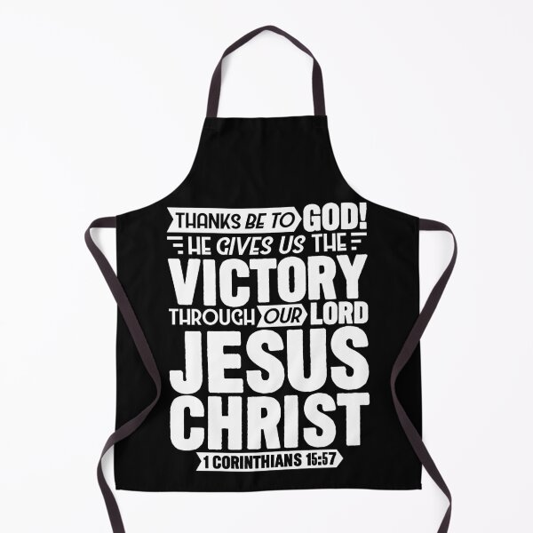 Item preview, 1 Corinthians 15:57 He Gives Us The Victory Through Our Lord Jesus Christ designed and sold by plushism.