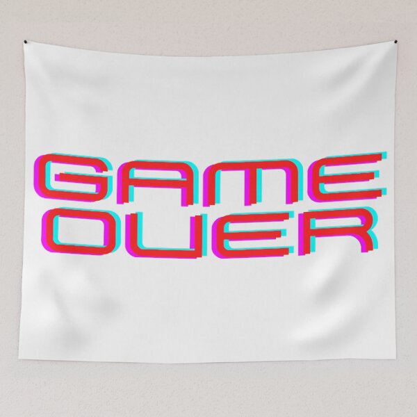 Item preview, Game over designed and sold by SA Butterfly.