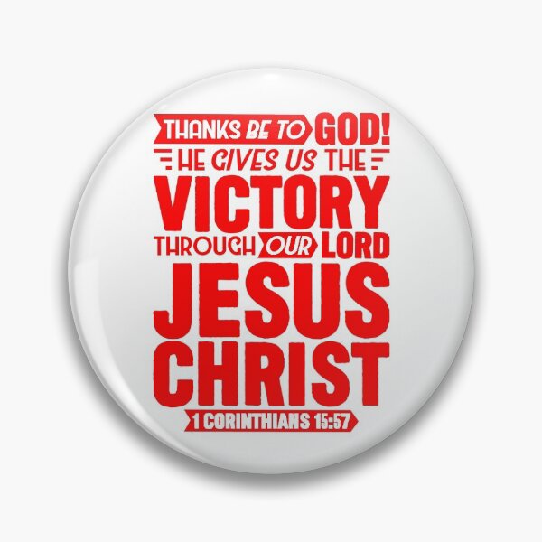 Item preview, 1 Corinthians 15:57 designed and sold by plushism.