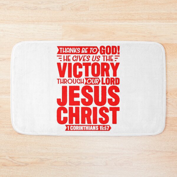 Item preview, 1 Corinthians 15:57 designed and sold by plushism.
