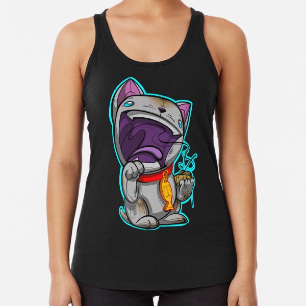 Lucky Kitty x Tony Trip Racerback Tank Top