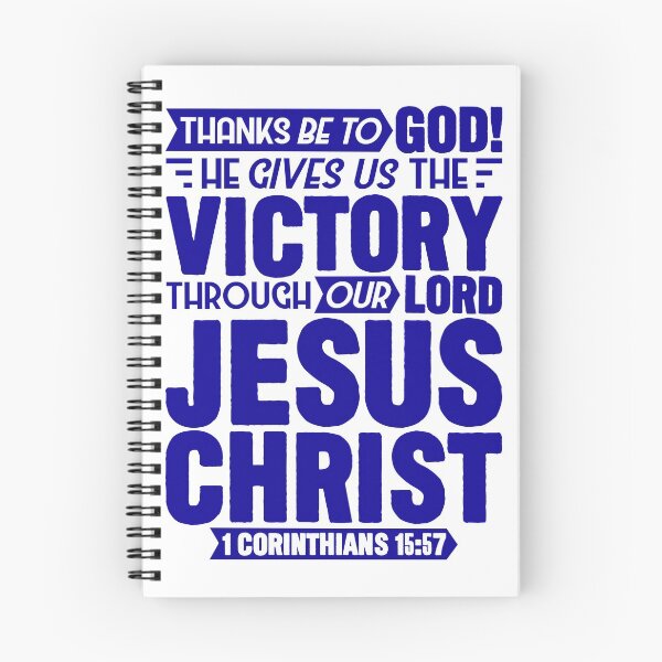 Item preview, 1 Corinthians 15:57 But Thanks Be To God designed and sold by plushism.