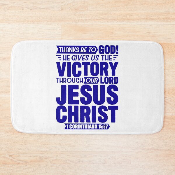 Item preview, 1 Corinthians 15:57 But Thanks Be To God designed and sold by plushism.